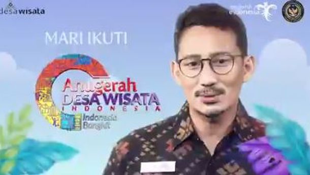 Menparekraf Dorong Desa-Desa di Indonesia untuk Ikut Ajang 'Anugerah Desa Wisata Indonesia 2021'