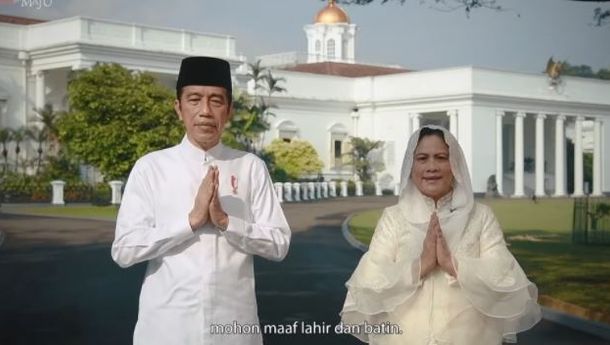 Presiden Jokowi: Idulfitri 1142 H,  Momentum untuk Bangkit dan Menang Melawan Pandemi Covid-19