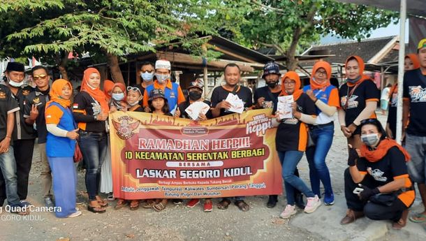 Aksi Ramadan Heppiii LSK Jember Sasar 300 Tukang Becak di 10 Kecamatan