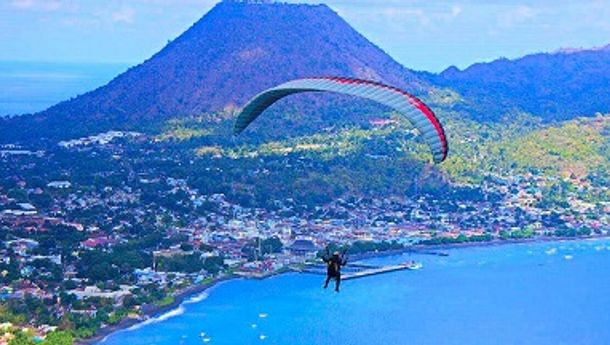 Spot Paralayang Kezi Mara, Destinasi Alternatif Menikmati Pesona Kota Ende