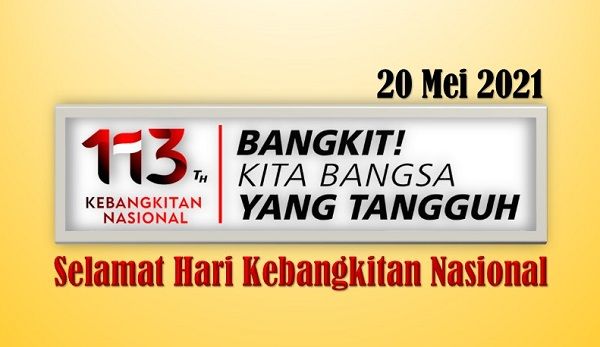 Bangkit! Kita Bangsa yang Tangguh, Tema Harkitnas 2021