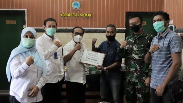 DP Korpri Kabupaten Sleman Salurkan Bantuan Untuk Korban Bencana NTT