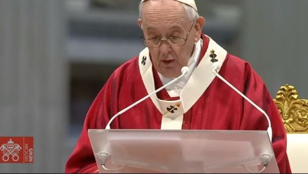 Paus Fransiskus Pada Misa Hari Pentakosta: Bukalah Hatimu untuk Roh Kudus