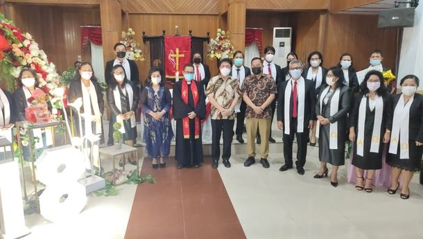 Andrei-Richard Hadiri HUT Jemaat GMIM Kolam Bethesda Tikala