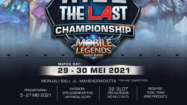 Kembali Gelar Turnamen ML, Kill The LAst Bali Jadi Primadona Penggila E-Sport