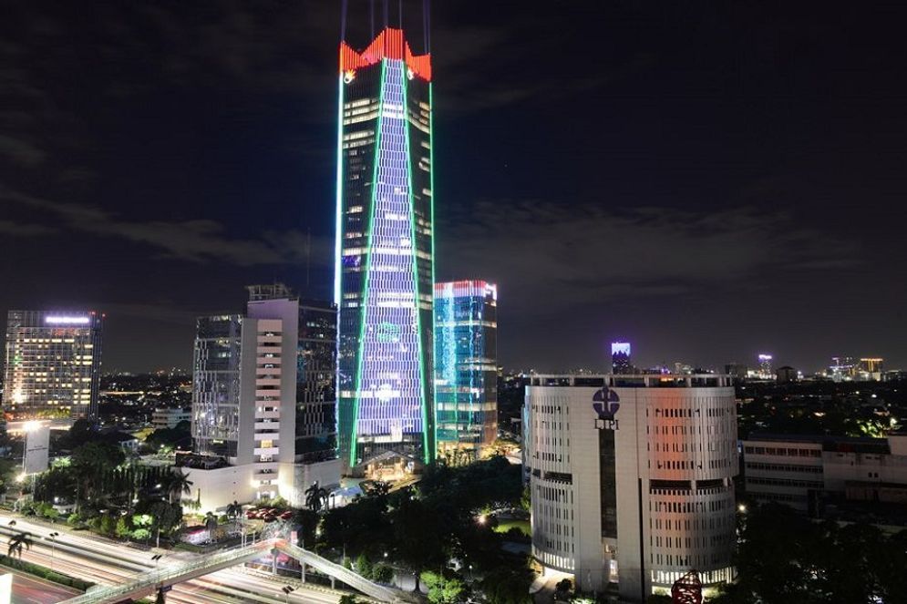 edung Merah Putih milik PT Telekomunikasi Indonesia (Persero) Tbk.  Source: Telkom