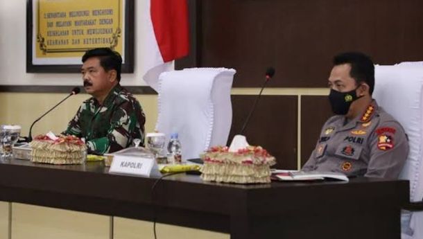 Panglima TNI dan Kapolri: Tak Ada Tempat Bagi Teroris di Indonesia