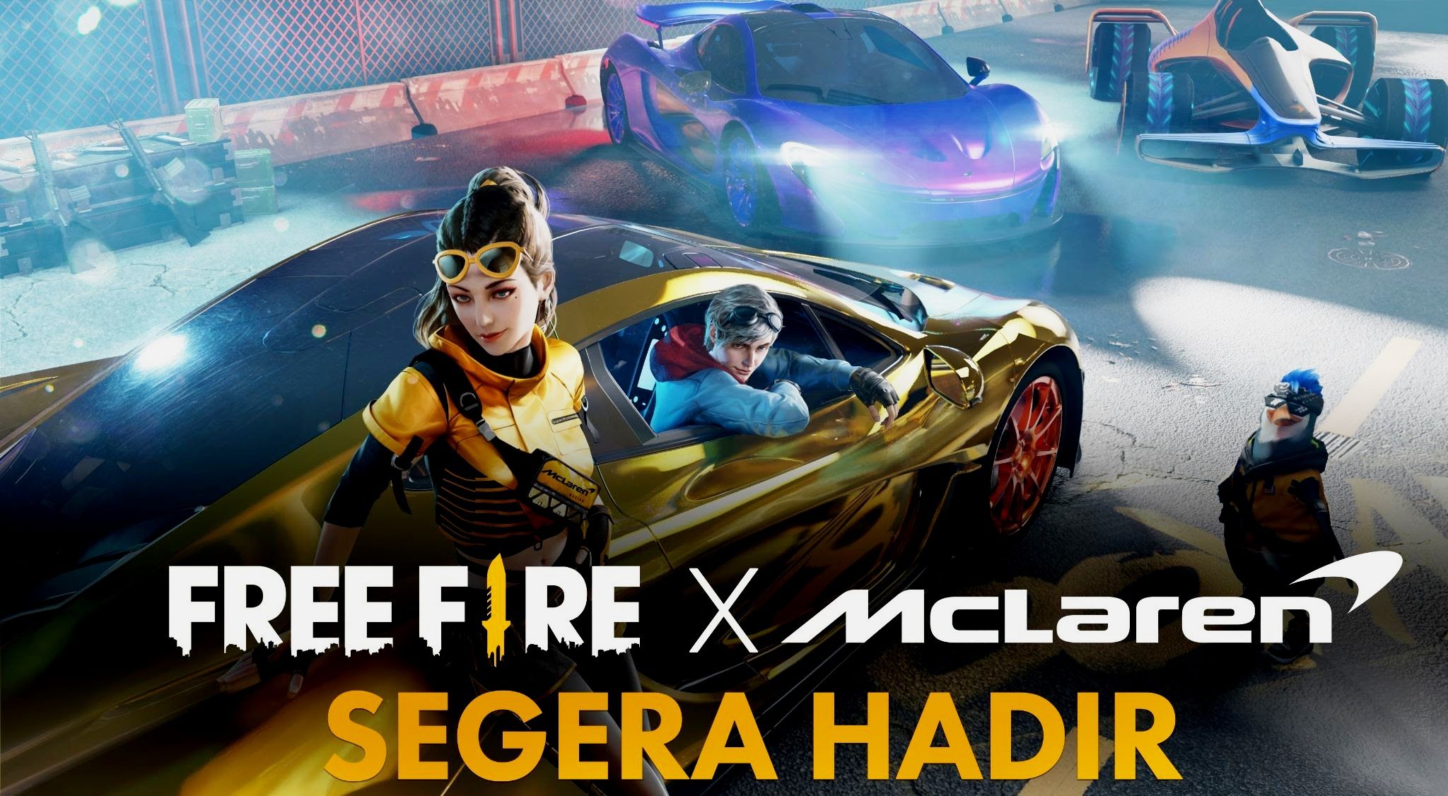 Garena Free Fire berkolaborasi dengan McLaren Racing