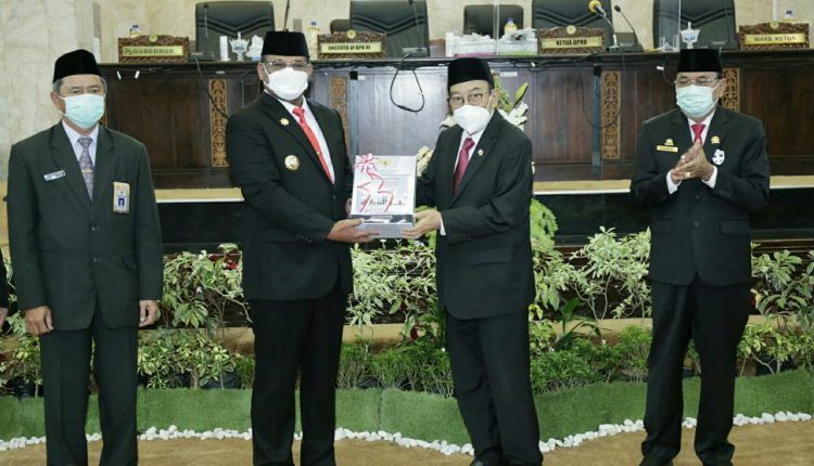 Pemberian opini WTP kepada Pemprov Kalsel oleh BPK RI. Source: Dok