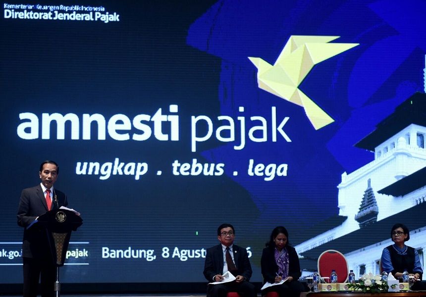 <p>Presiden Joko Widodo saat sosialisasi pengampunan pajak alias tax amnesty / Dok. BPMI Setpres</p>