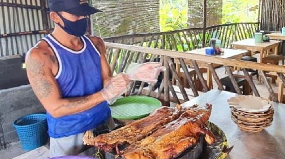 <p>Bipang Ambawang, kuliner khas Kalimantan Barat yang merupakan singkatan dari babi panggang / Instagram @bipangambawang</p>
