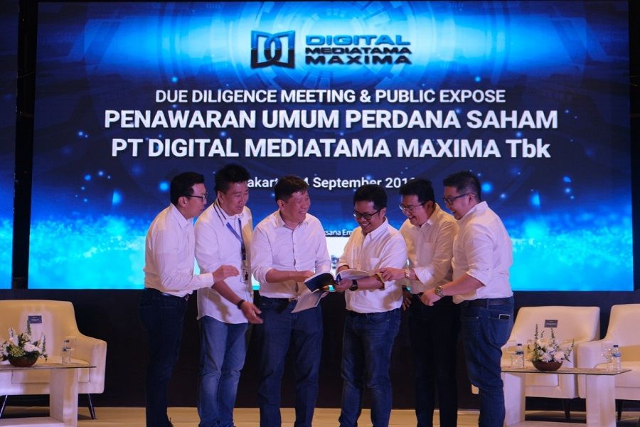 <p>PT Digital Mediatama Maxima Tbk (DMMX), anak usaha PT NFC Indonesia Tbk (NFCX) / Dok. Perseroan</p>
