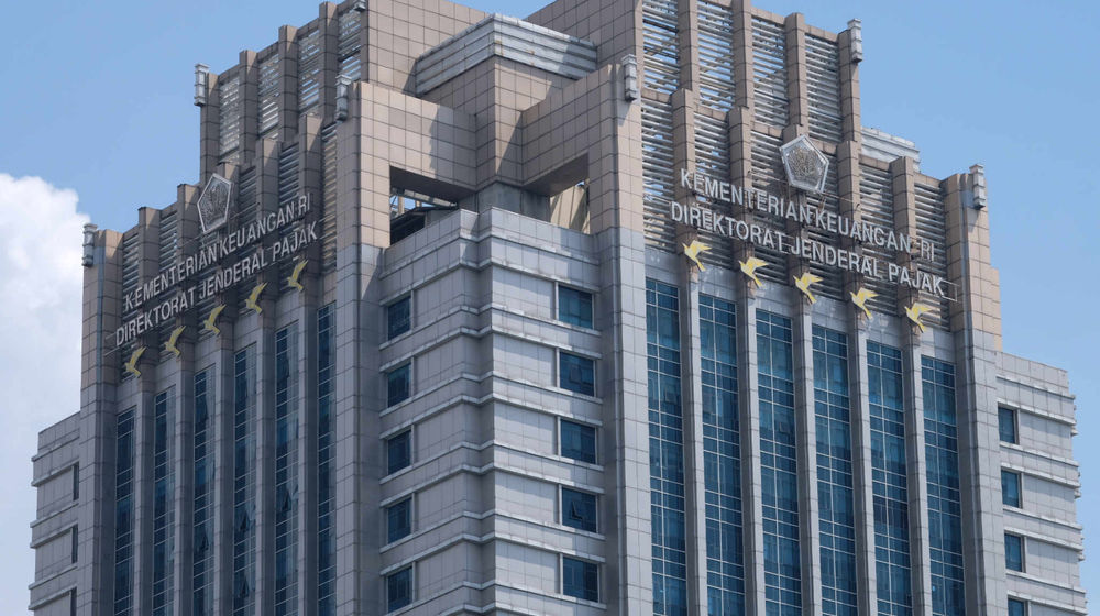 <p>Ilustrasi kantor Direktorat Jenderal Pajak Kementerian Keuangan RI, di kawasan Gatot Subroto, Jakarta. Foto: Ismail Pohan/TrenAsia</p>
