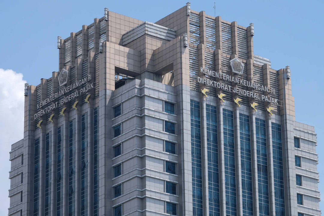 <p>Ilustrasi kantor Direktorat Jenderal Pajak Kementerian Keuangan RI, di kawasan Gatot Subroto, Jakarta. Foto: Ismail Pohan/TrenAsia</p>
