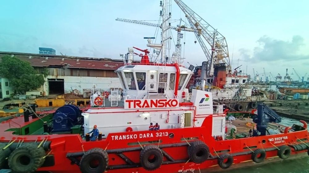 <p>Transko Dara 3213 Kapal Milik PT Pertamina Trans Kontinental (PTK). / Pertamina</p>
