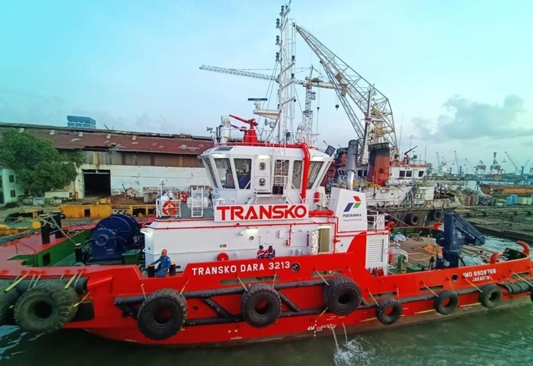 <p>Transko Dara 3213 Kapal Milik PT Pertamina Trans Kontinental (PTK). / Pertamina</p>
