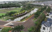 <p>Eco-corridor Lavon I di kawasan Swancity, Tangerang. (Foto: dok. Swancity)</p>
