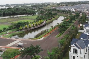 <p>Eco-corridor Lavon I di kawasan Swancity, Tangerang. (Foto: dok. Swancity)</p>