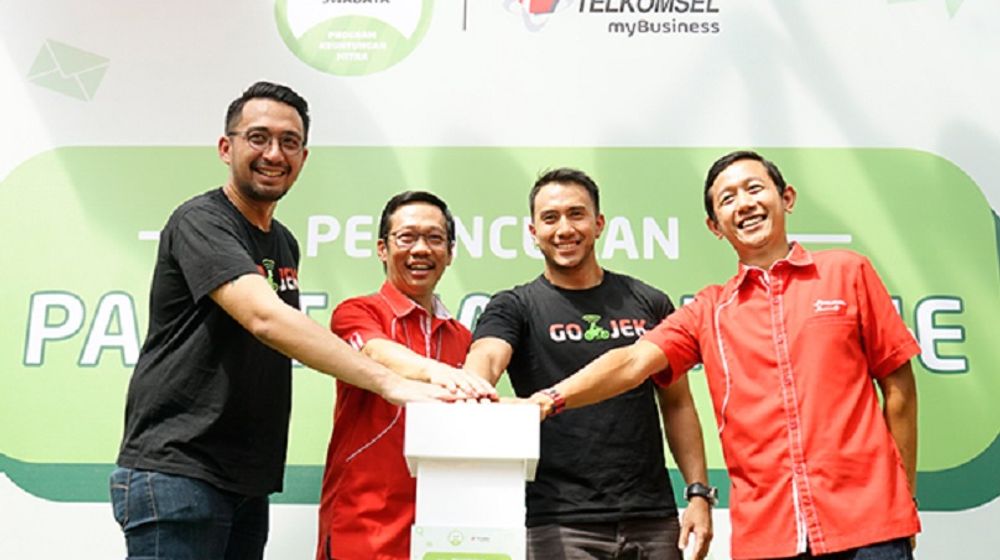 <p>Kerja sama Telkomsel dan Gojek / Dok. Telkomsel</p>
