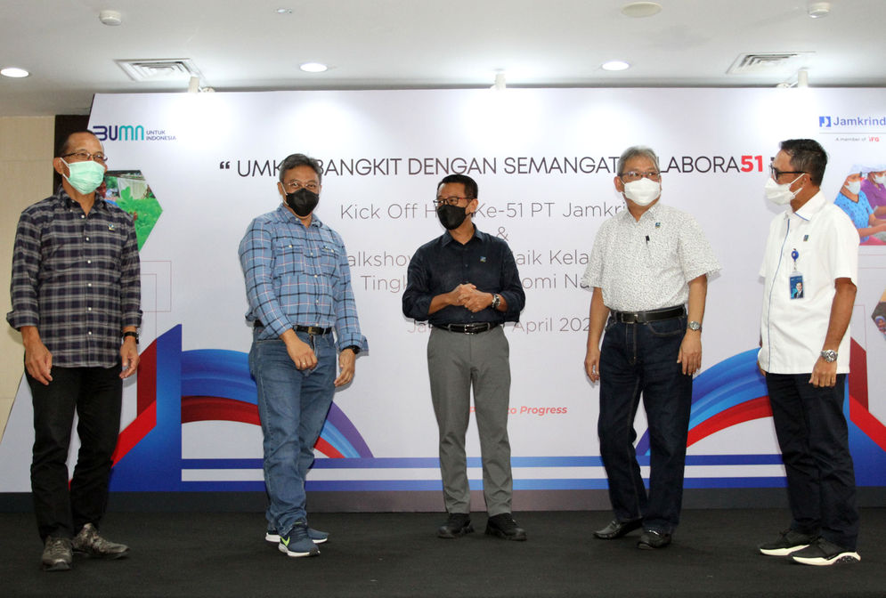 PT Jaminan Kredit Indonesia Mendukung Ketahanan Pangan Nasional (Foto : Panji Asmoro/TrenAsia)