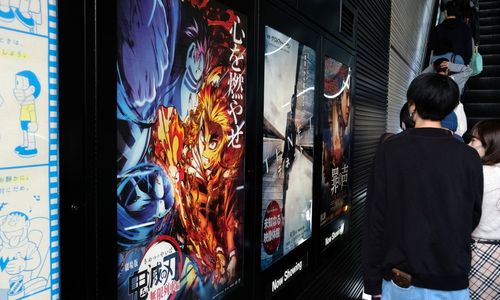 Geser “Mortal Kombat”, Animasi Jepang “Demon Slayer” Bertengger di Puncak Box Office
