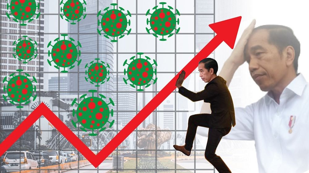 <p>Ilustrasi pemerintah berupaya menahan dampak COVID-19 terhadap pertumbuhan ekonomi nasional. Grafis: Azka Yusra/TrenAsia </p>