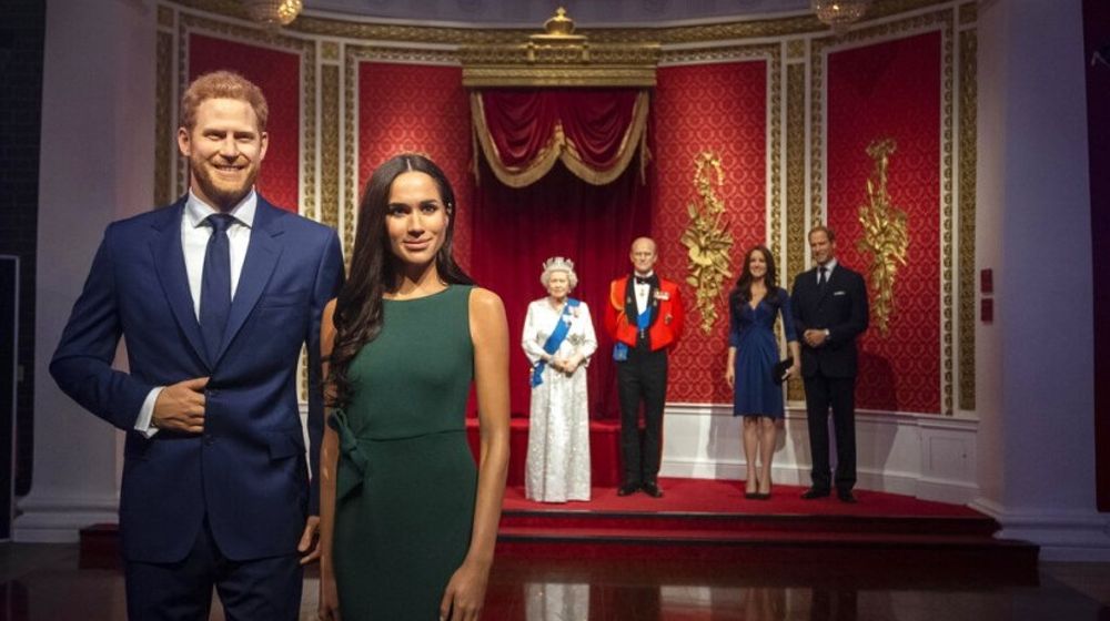 Tak Lagi Jadi Keluarga Kerajaan, Madame Tussaunds Pindahkan Patung Pangeran Harry dan Meghan Markle ke Zona Hollywood
