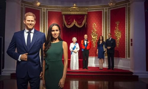 Tak Lagi Jadi Keluarga Kerajaan, Madame Tussaunds Pindahkan Patung Pangeran Harry dan Meghan Markle ke Zona Hollywood