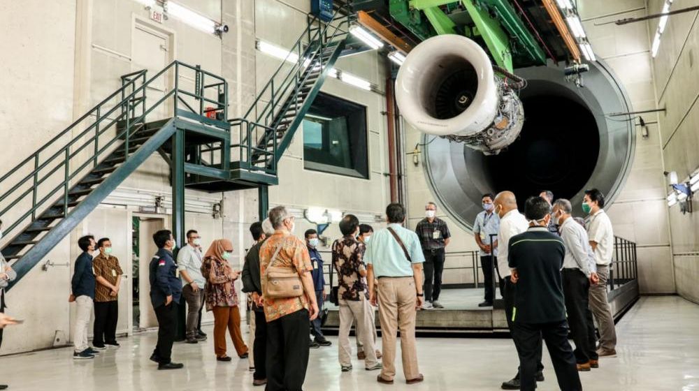 <p>Pengujian green avtur tahap kedua, yakni statis (test cell). / Kementerian ESDM</p>
