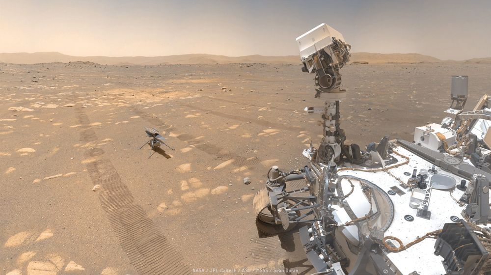 Berhasil Mendarat di Mars, Robot Penjelajah China Kirimkan Citra Planet Merah
