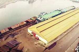 <p>Penampakan gudang penyimpanan Pelabuhan Indonesia (Pelindo) 1. / Perseroan</p>