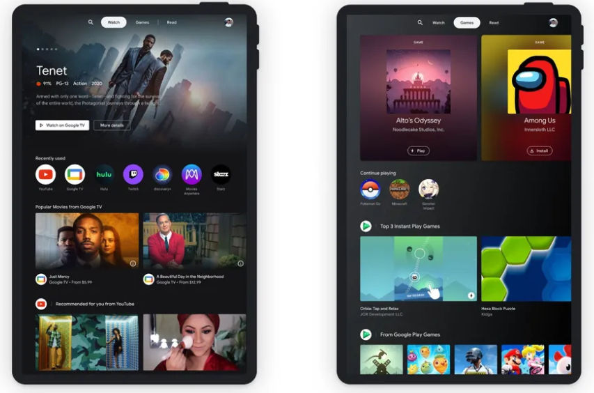 <p>Google luncurkan fitur Entertainment Space, bikin tablet Android layaknya Google TV/theverge.com</p>
