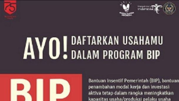 Hai UMKM, Mau Dapat BIP Kemeparekraf Total Rp40 Miliar? Berikut Caranya