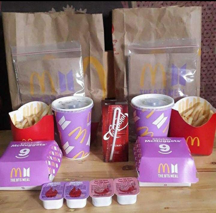 Ini penampakan BTS meals yang menghebohkan McD seluruh Indonesia (foto:soloaja.co)