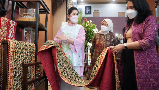 Menteri PPPA Apresiasi Hadirnya Kriya Sriwijaya Palembang