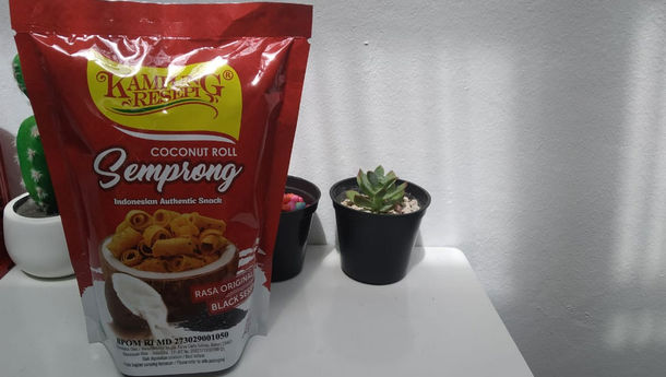 Ini Dia, Cemilan Produksi Kota Batam, Semprong Coconut Roll