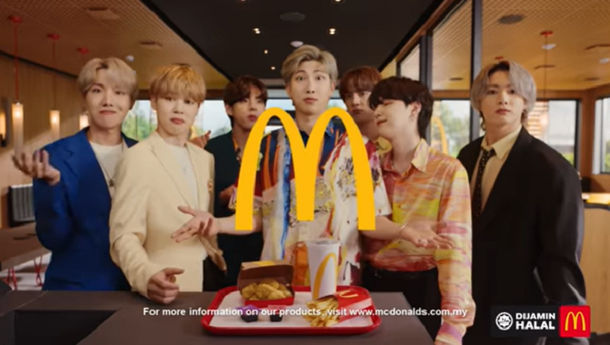 Wow! McDonald's Rogoh Ratusan Miliar untuk Kolaborasi Dengan BTS