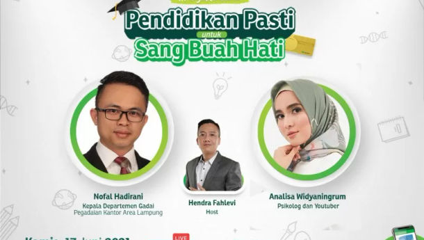 Pegadaian Bersiap Helat Webinar Investasi Emas untuk Pendidikan Anak