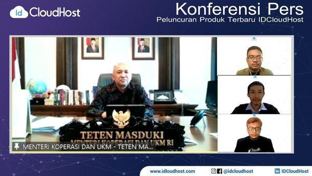 Menteri Koperasi dan UKM Sambut Baik Peluncuran Dua Layanan Terbaru IDCloudHost 