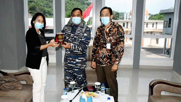 ITERA dan Lanal Lampung Jajaki Kerja Sama Pendidikan dan Penelitian