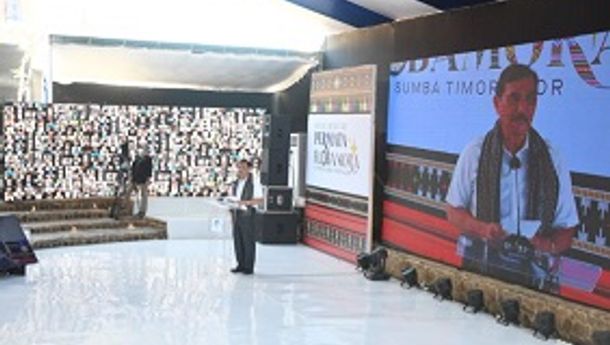 Pada Acara 'Kilau Permata Digital Flobamora' , Menteri Luhut B. Panjaitan: "Mari Wujudkan Target Onboarding UMKM"