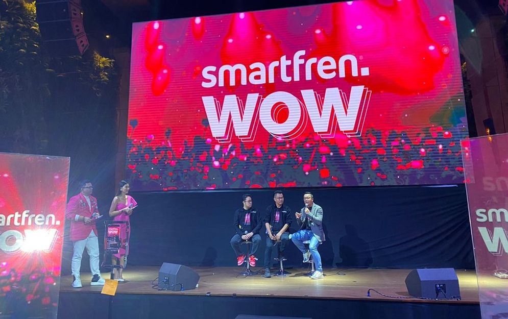 Emiten telekomunikasi milik Grup Sinar Mas PT Smartfren Telecom Tbk (FREN) / Smartfren.com