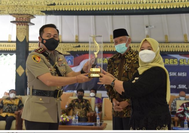 Serah terima Kapolres sleman