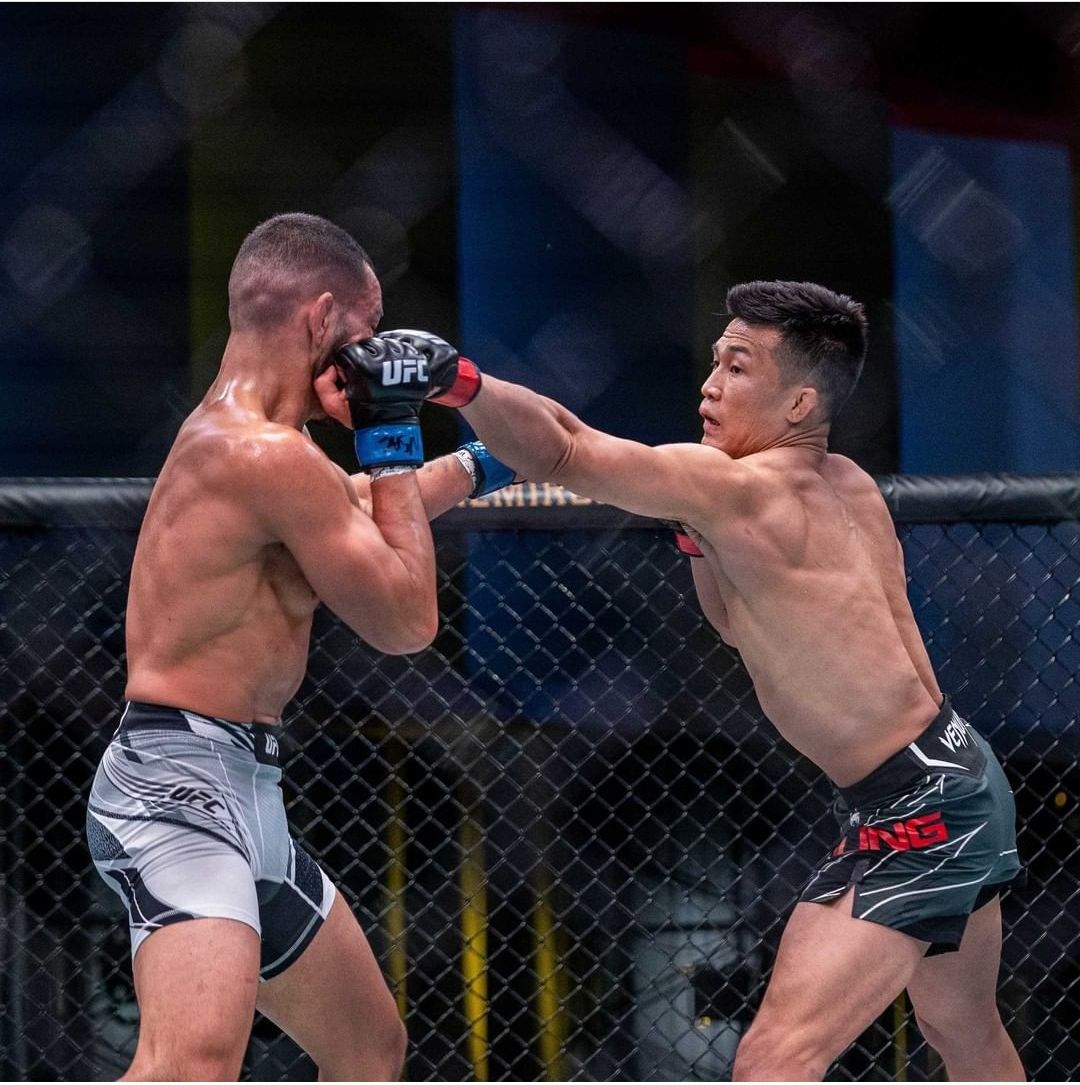 Zombie Korea berhasil mengalahkan Dan Ige dalam ajang UFC Vegas 29