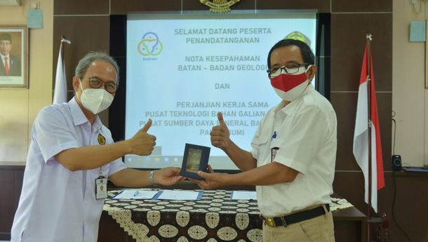 Badan Geologi dan Batan Teken Nota Kesepahaman