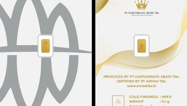 Antam Gandeng Hartadinata, Rambah Penjualan Emas Ukuran Mikro
