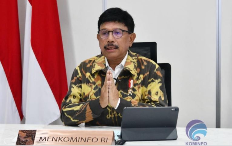 Menkominfo Johnny G. Plate
