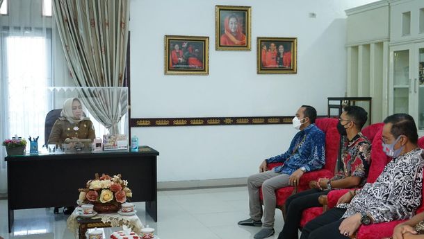 Wujudkan Ketahanan Energi, Pertamia Audiensi ke Bupati Tulang Bawang