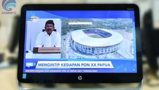 Sukseskan PON Papua, Kominfo Siapkan Media Center dan Perkuat Komunikasi Publik