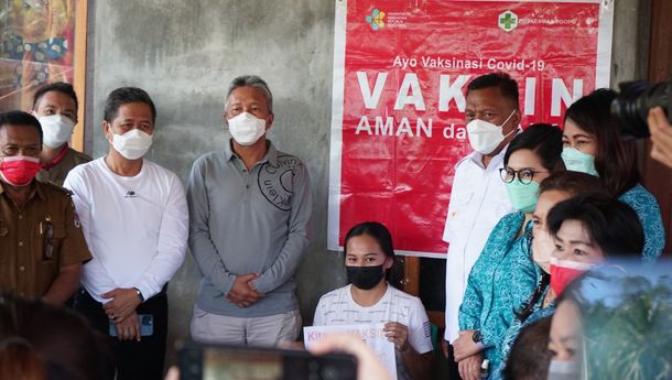 Gubernur Sulut Tinjau Vaksinasi COVID-19 di Minsel